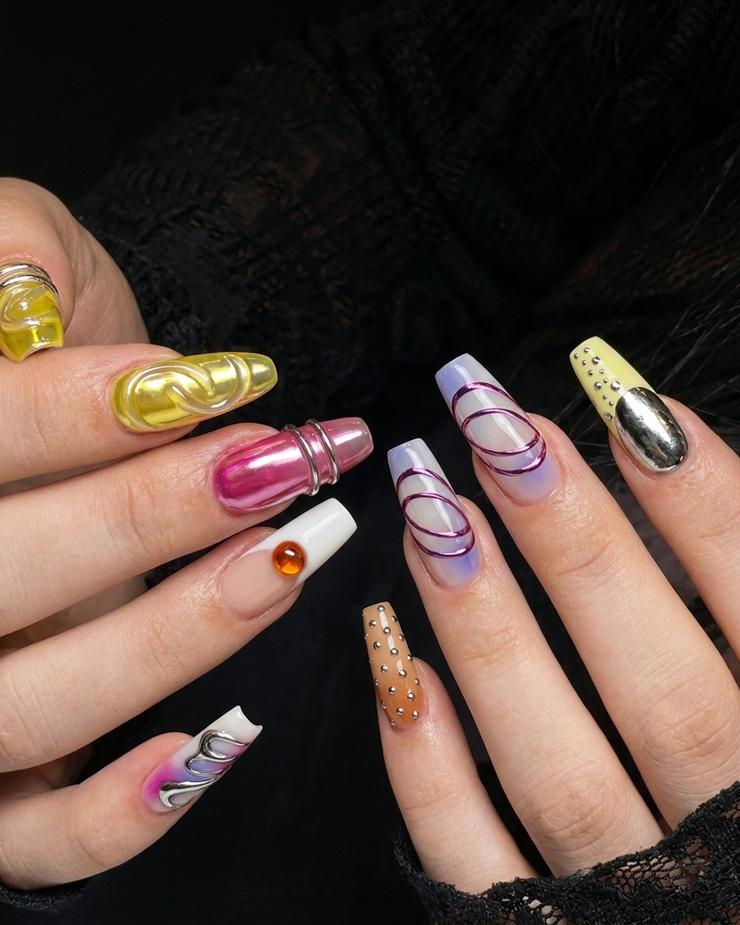 Warm manicure at Sunview Nails & Spa Calgary